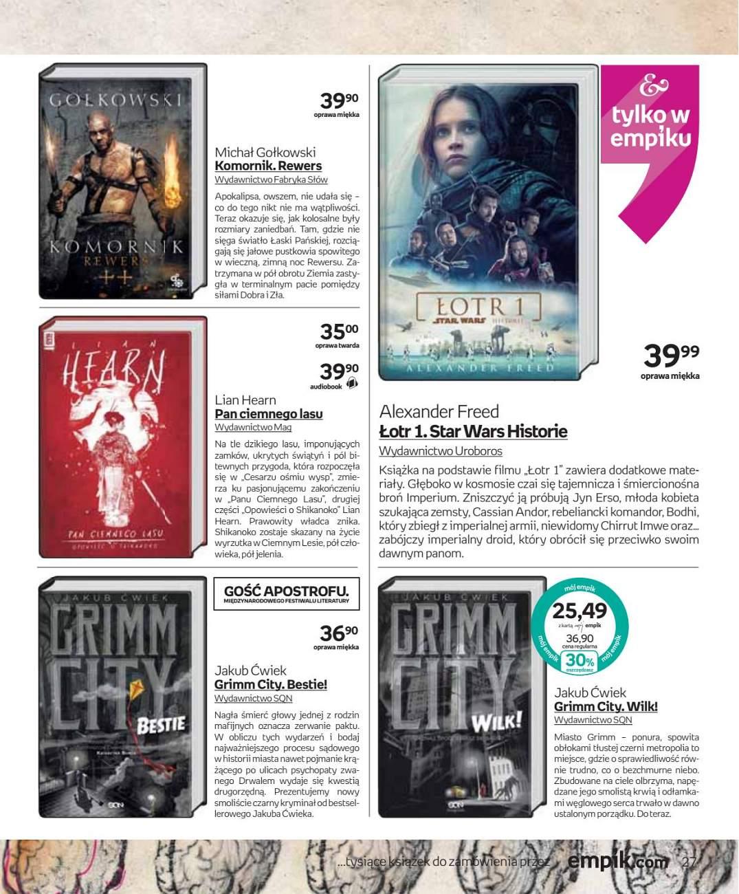 Gazetka promocyjna empik str. 27