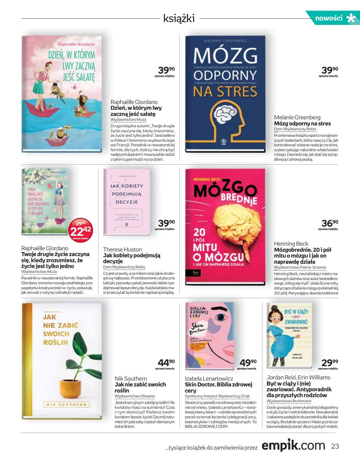 Gazetka promocyjna empik str. 23