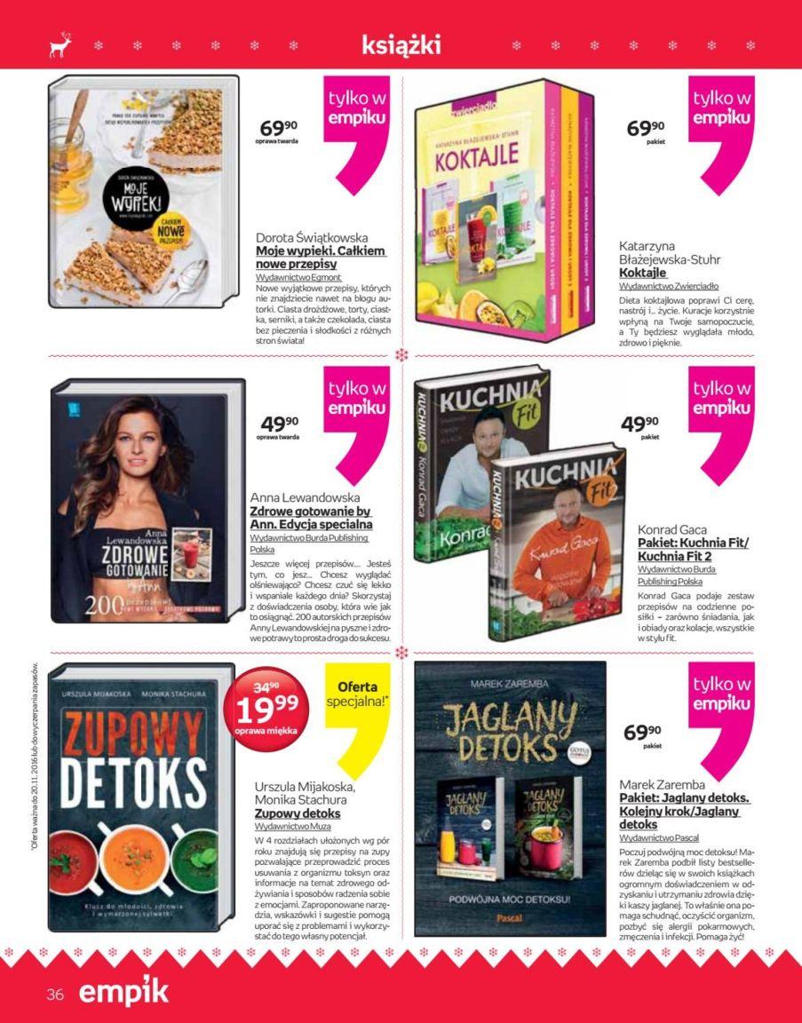 Gazetka promocyjna empik str. 36