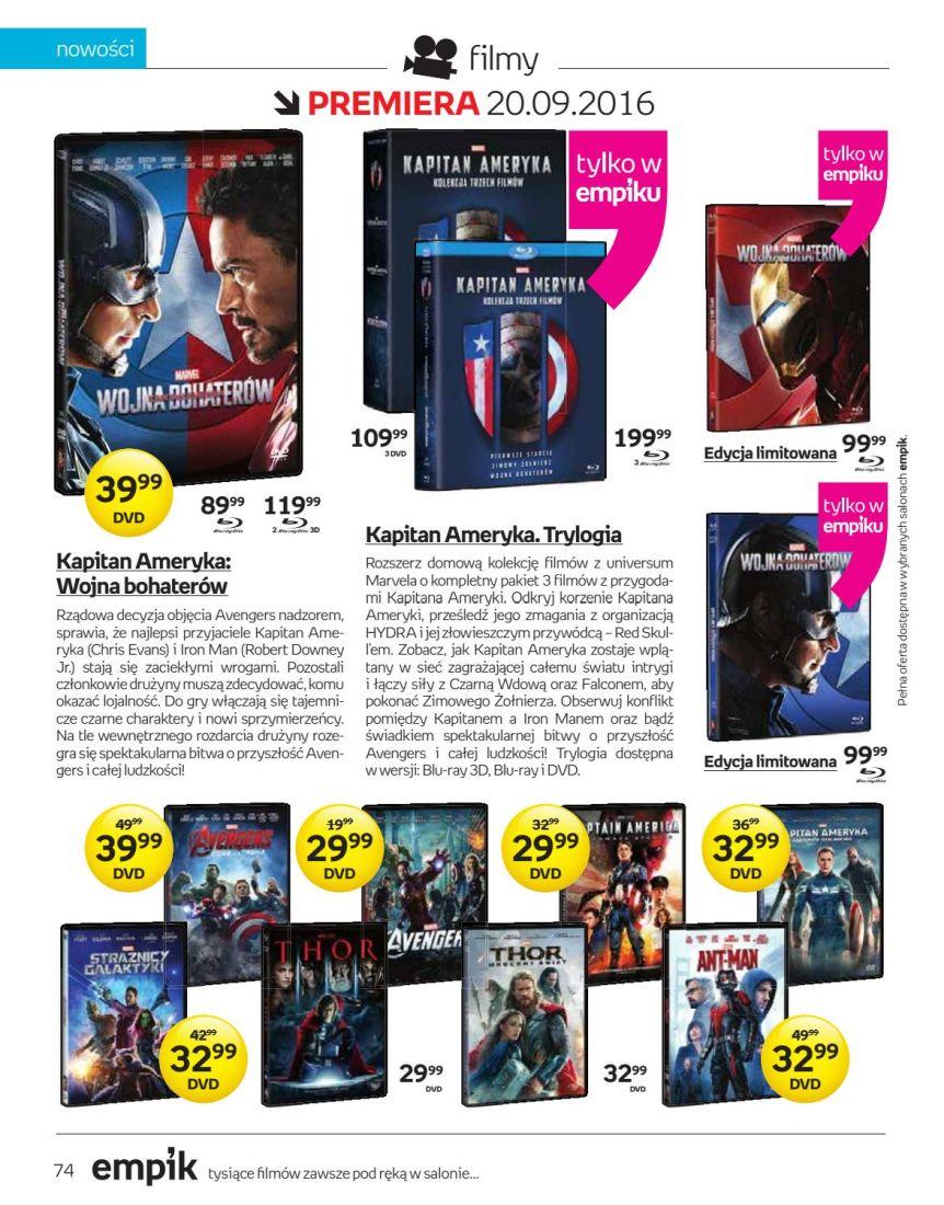 Gazetka promocyjna empik str. 74