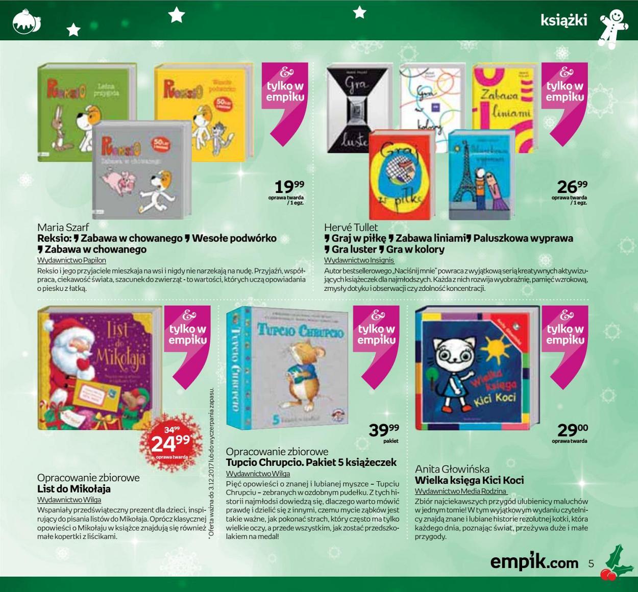 Gazetka promocyjna empik str. 5