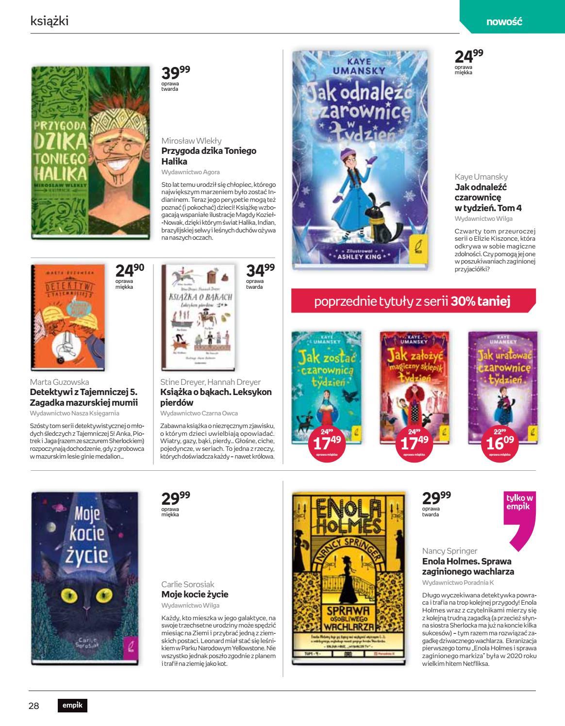 Gazetka promocyjna empik str. 28