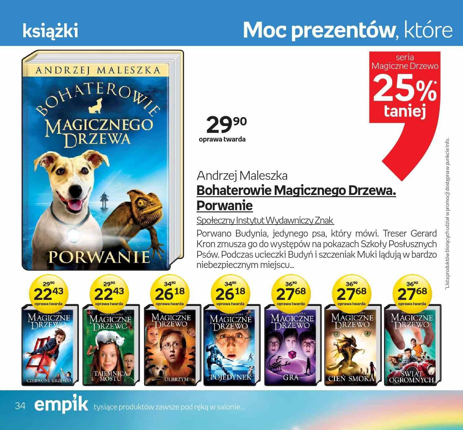 Gazetka promocyjna empik str. 34