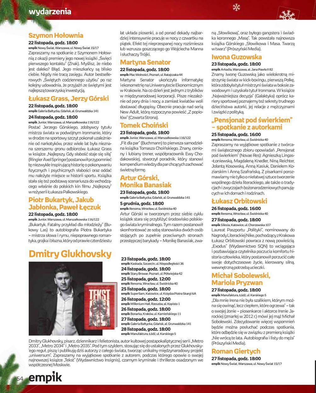 Gazetka promocyjna empik str. 54