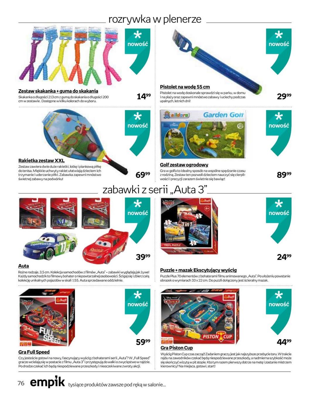 Gazetka promocyjna empik str. 76