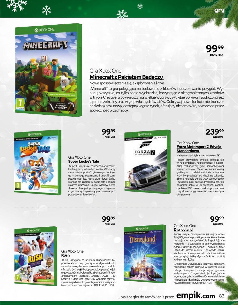 Gazetka promocyjna empik str. 83