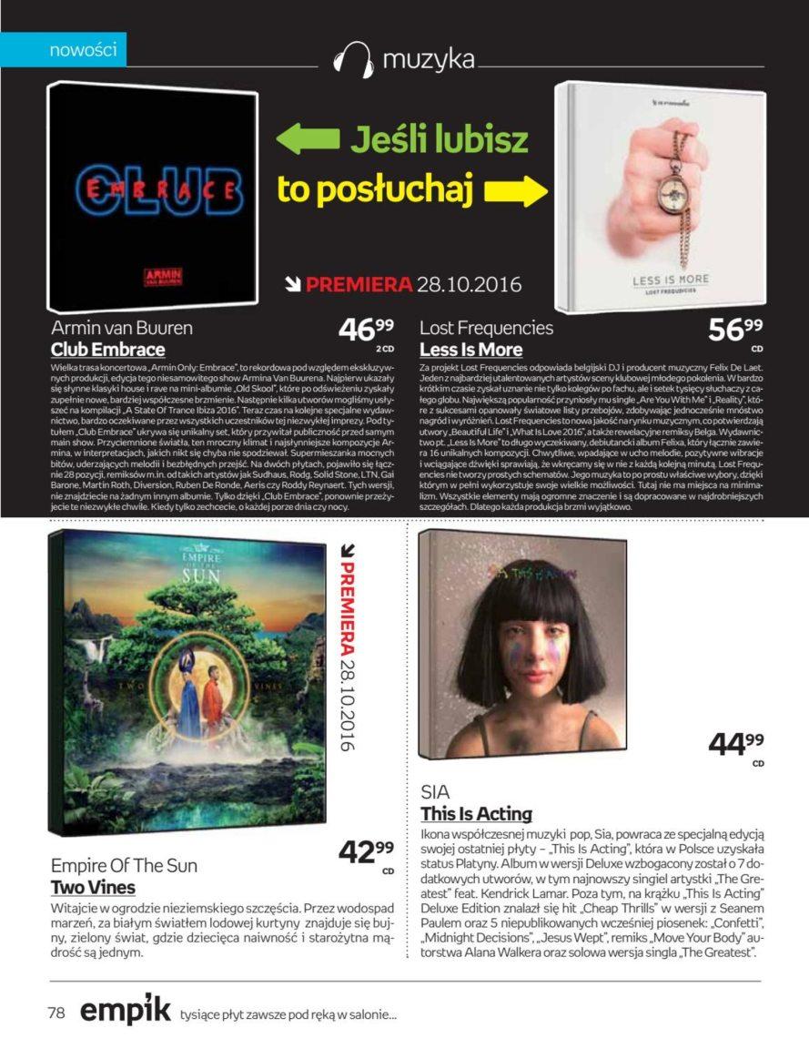 Gazetka promocyjna empik str. 78