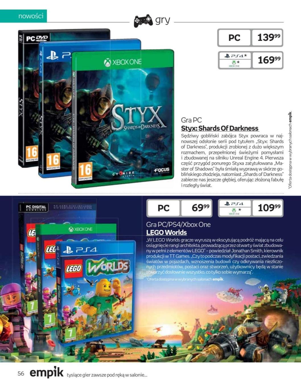 Gazetka promocyjna empik str. 56