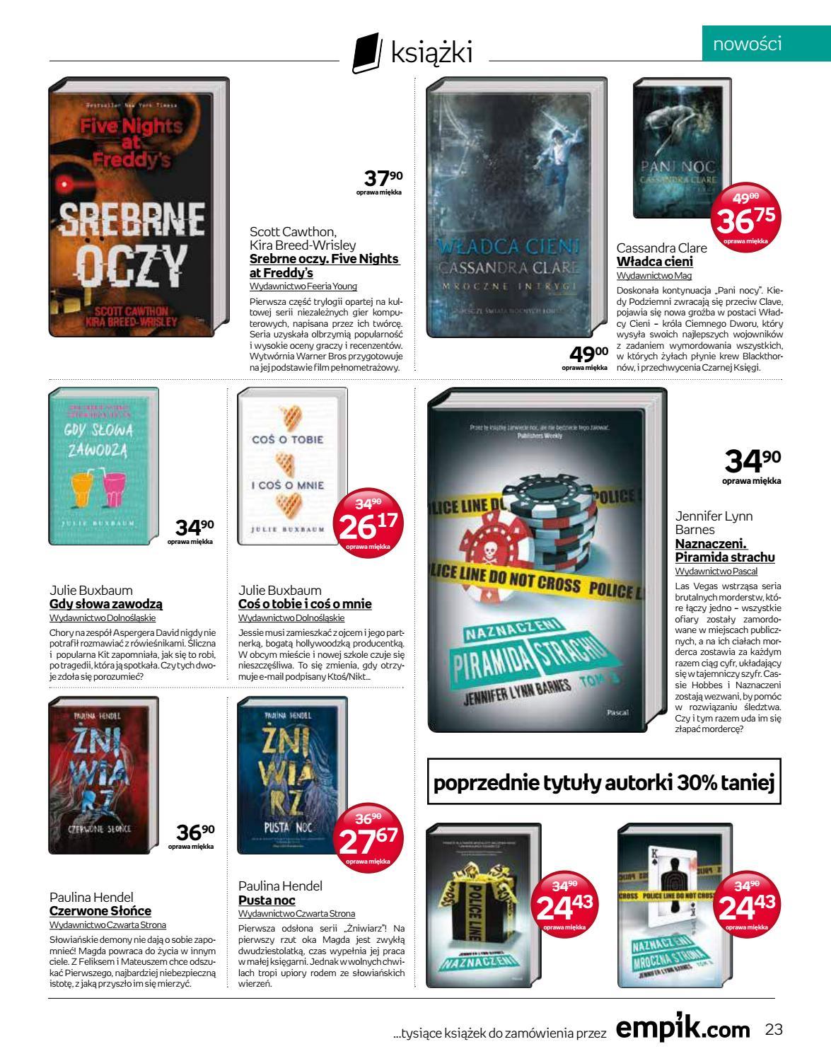 Gazetka promocyjna empik str. 23