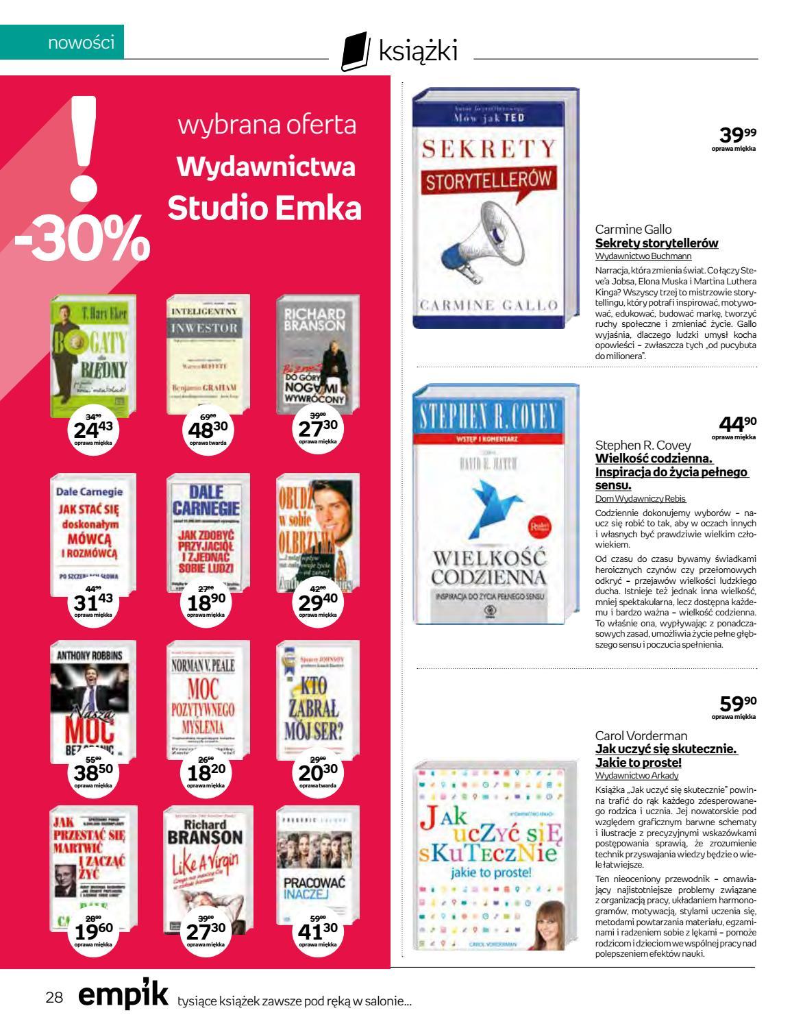 Gazetka promocyjna empik str. 28