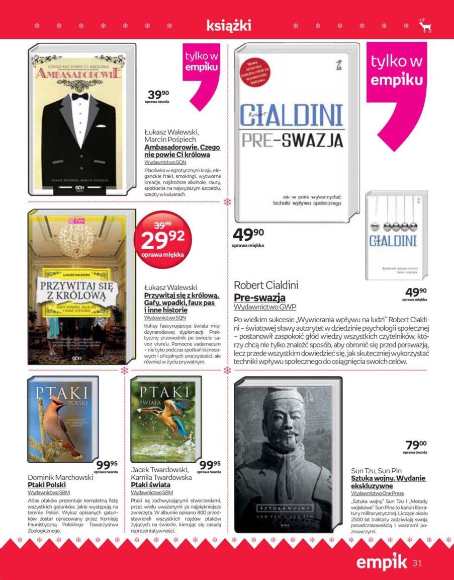 Gazetka promocyjna empik str. 31