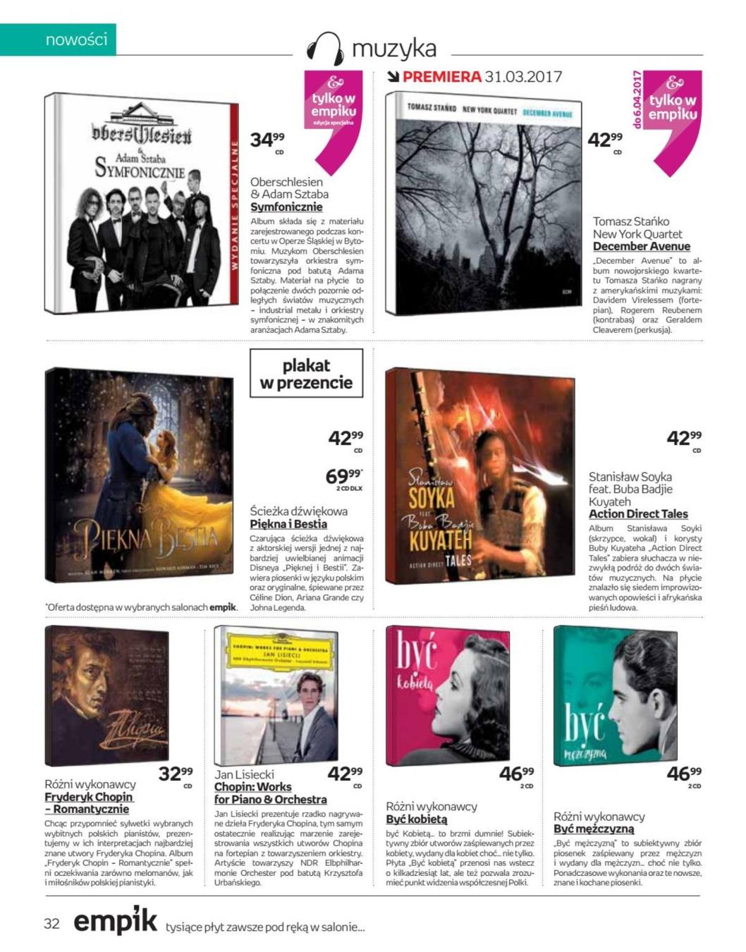 Gazetka promocyjna empik str. 32