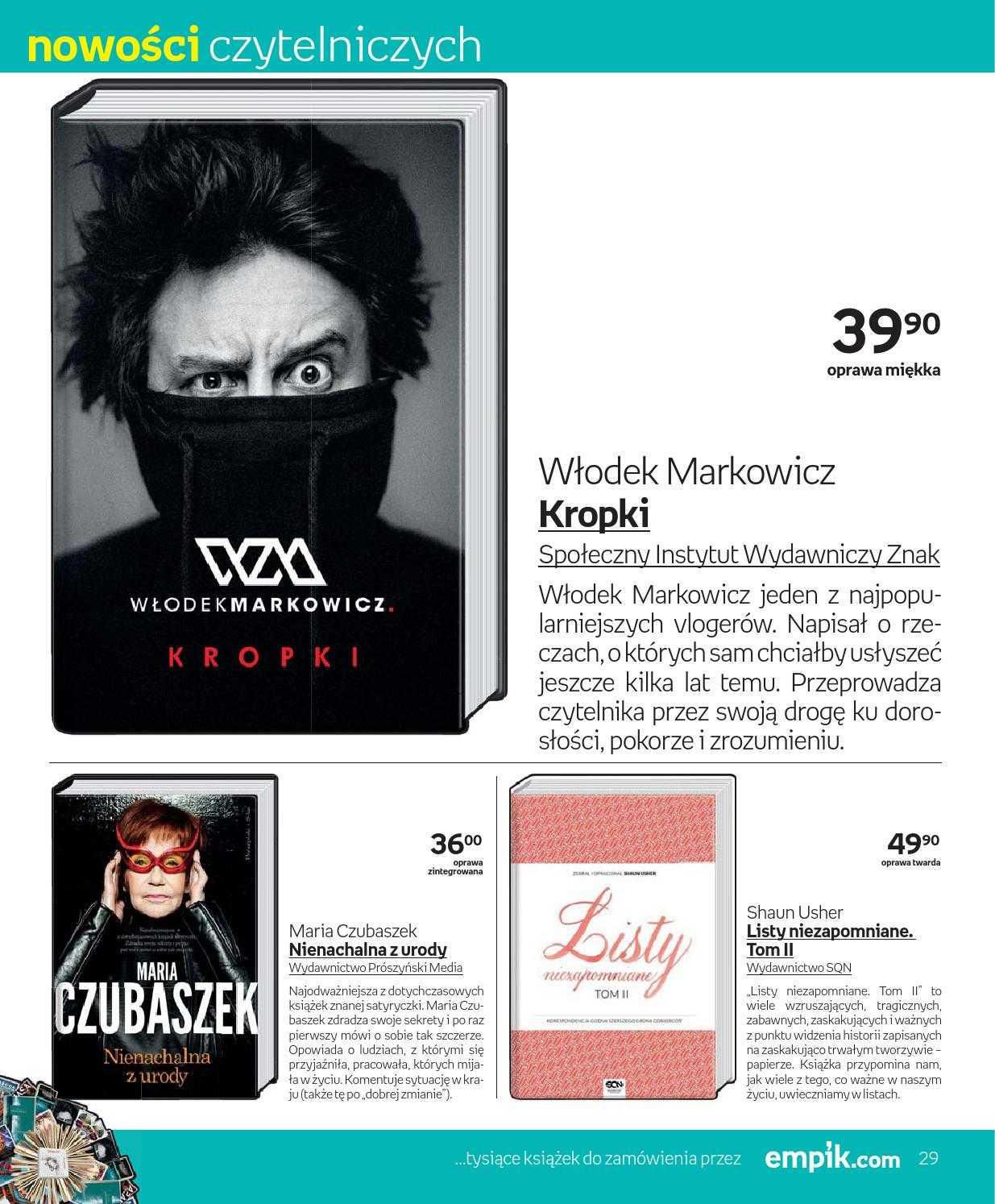 Gazetka promocyjna empik str. 29