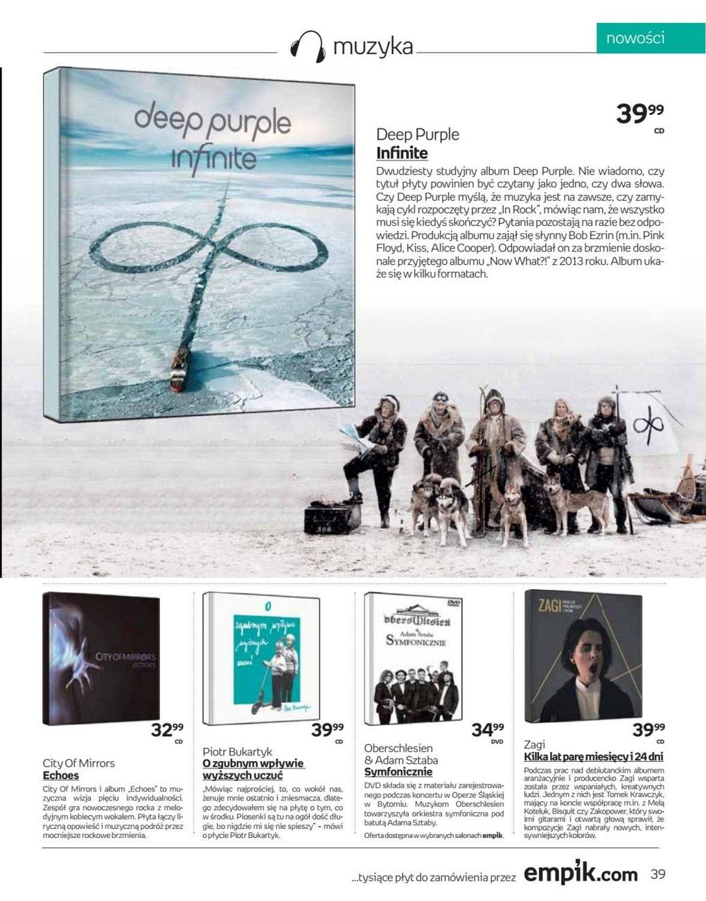 Gazetka promocyjna empik str. 39