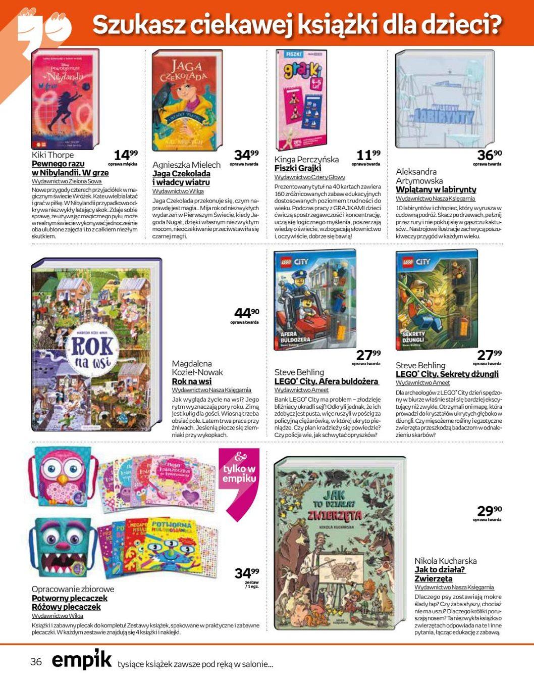 Gazetka promocyjna empik str. 36