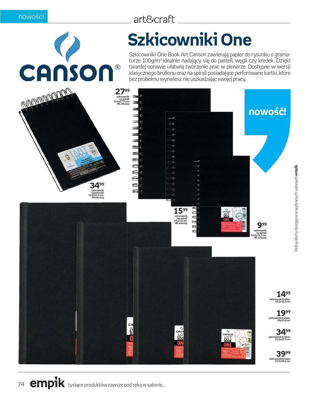 Gazetka promocyjna empik str. 74