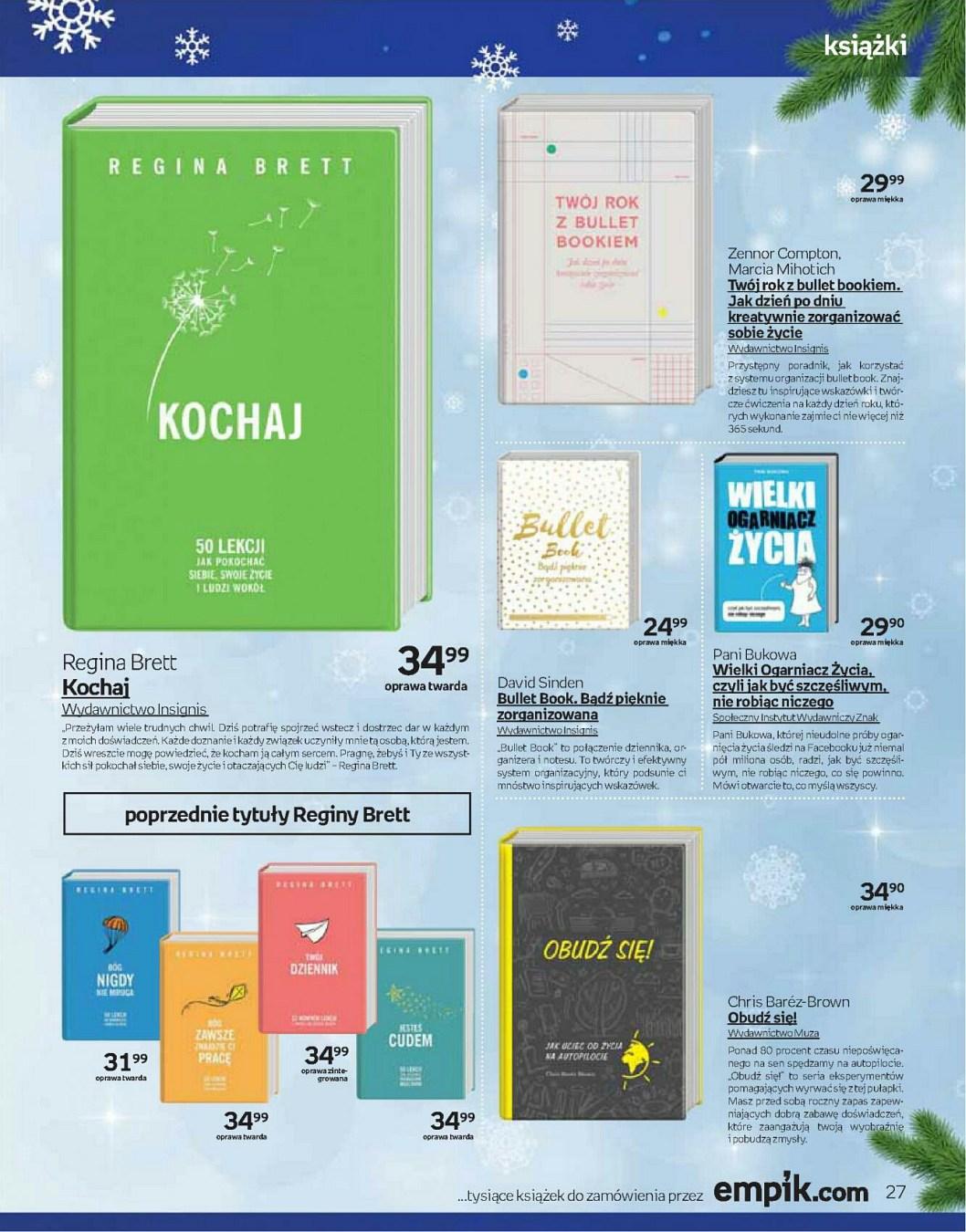 Gazetka promocyjna empik str. 27