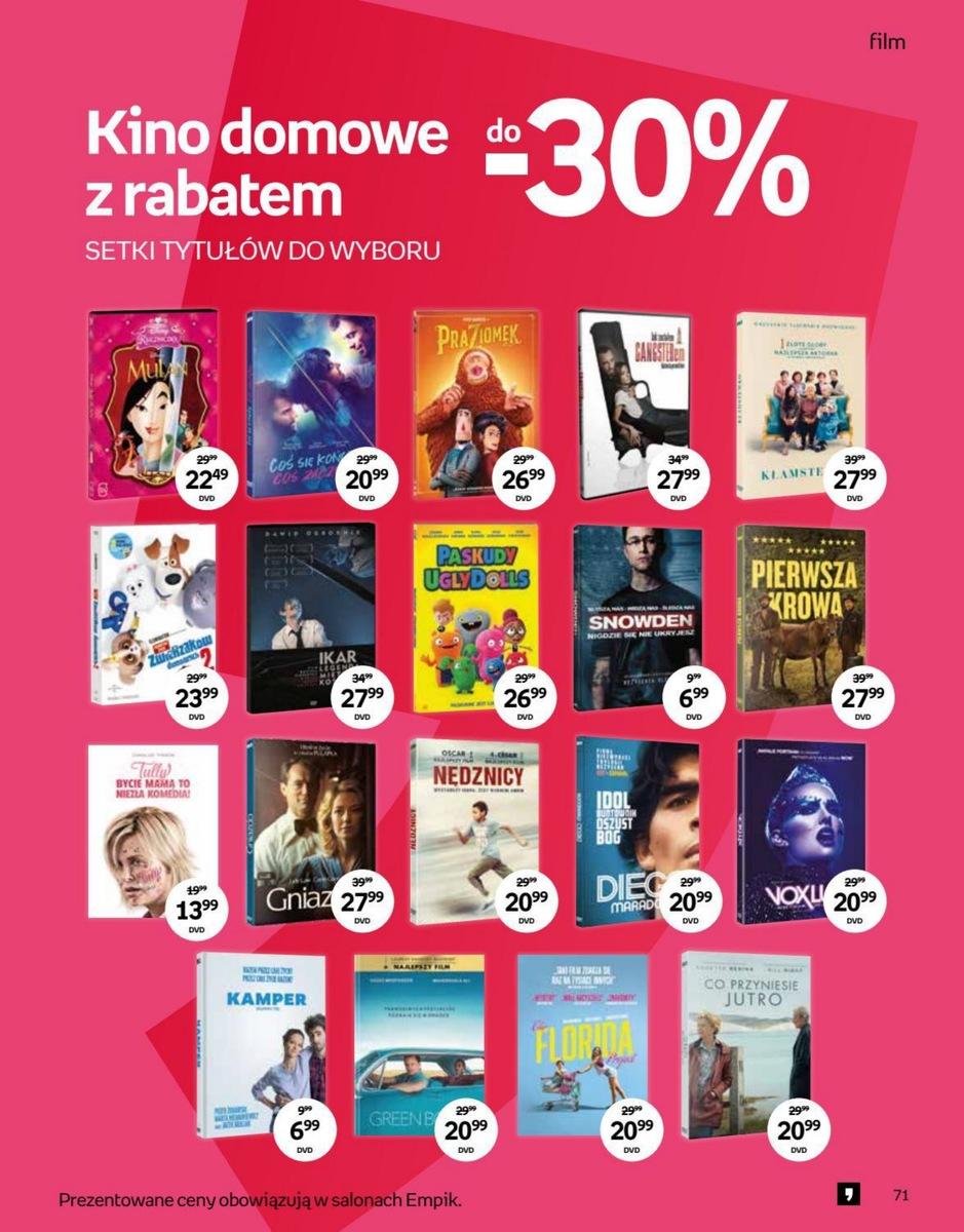 Gazetka promocyjna empik str. 71