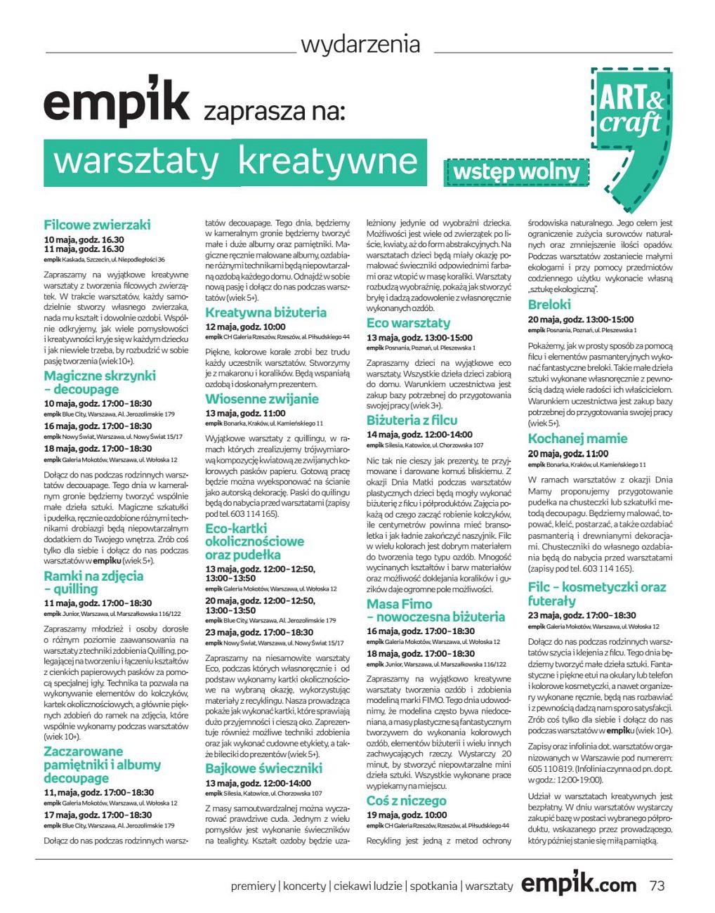 Gazetka promocyjna empik str. 73