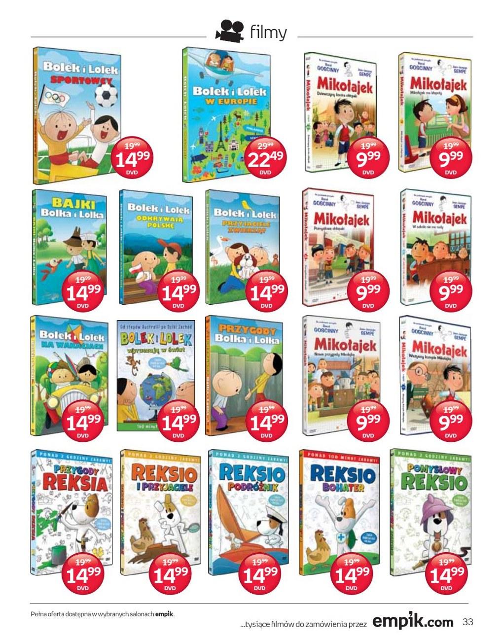 Gazetka promocyjna empik str. 33