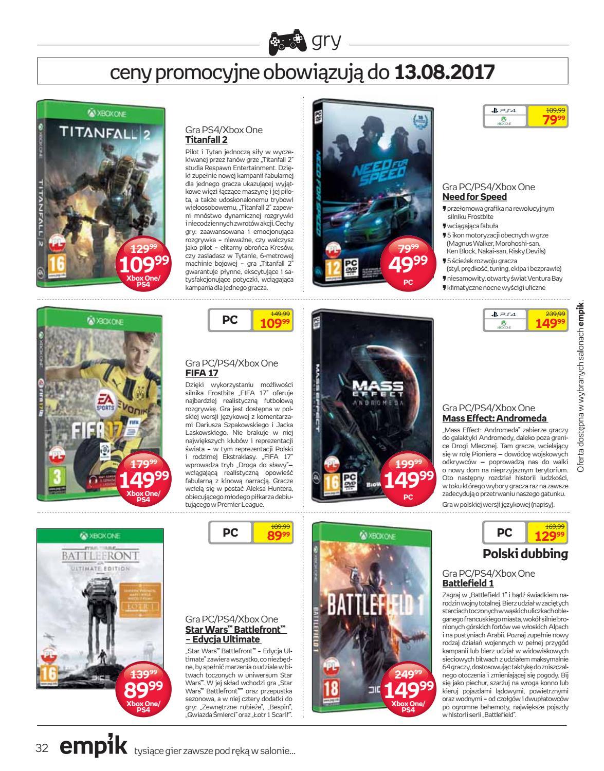Gazetka promocyjna empik str. 32
