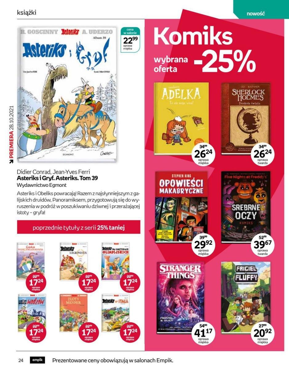 Gazetka promocyjna empik str. 24