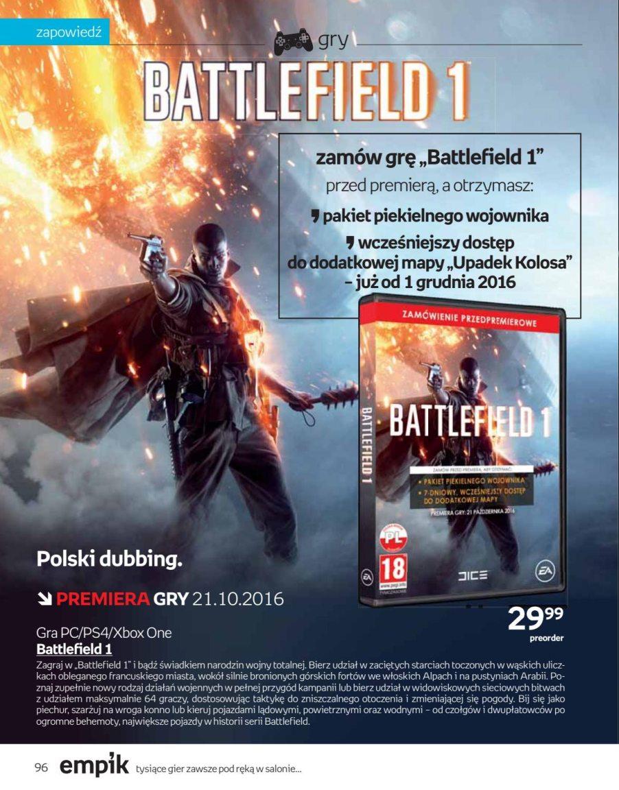 Gazetka promocyjna empik str. 96