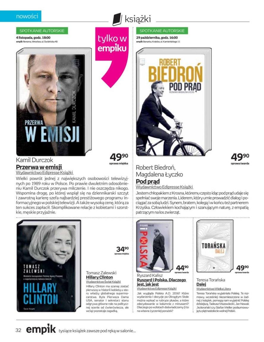Gazetka promocyjna empik str. 32
