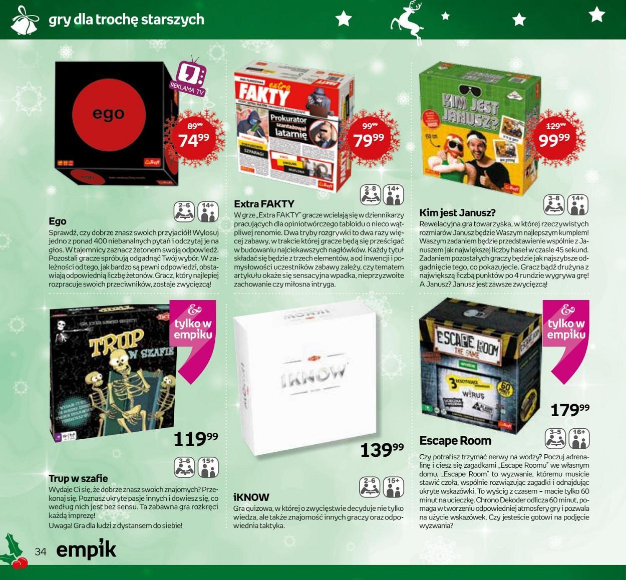 Gazetka promocyjna empik str. 34
