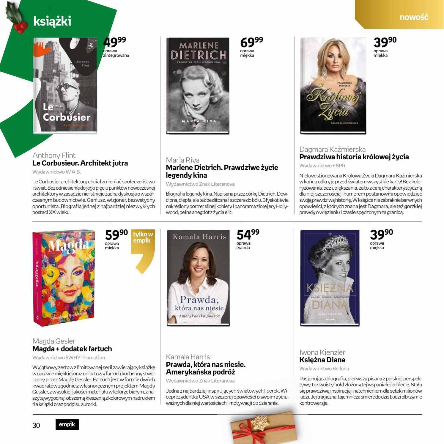Gazetka promocyjna empik str. 30