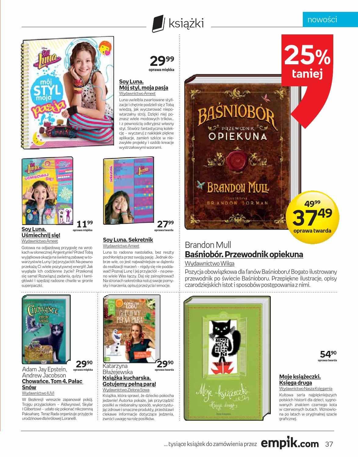 Gazetka promocyjna empik str. 37