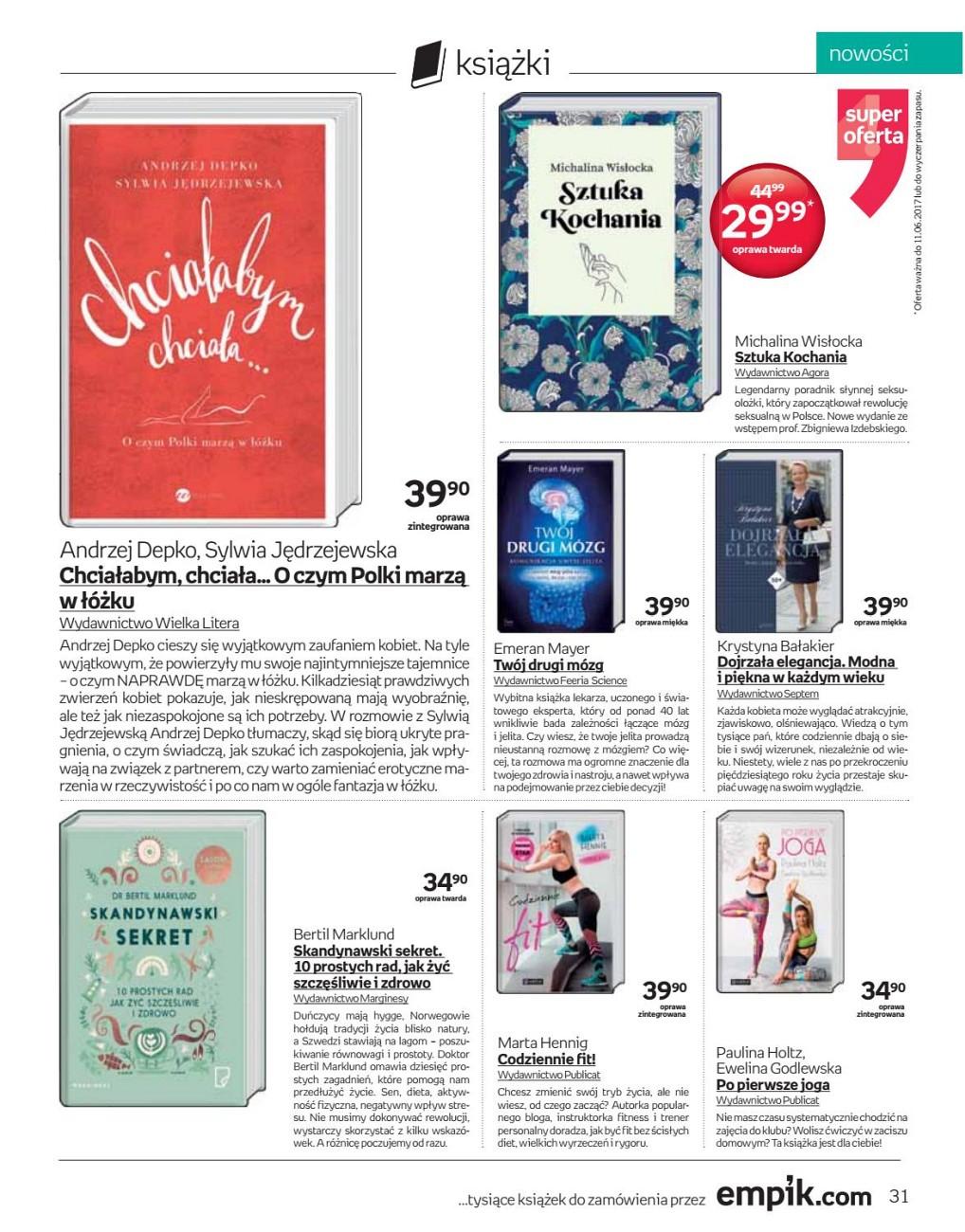 Gazetka promocyjna empik str. 31