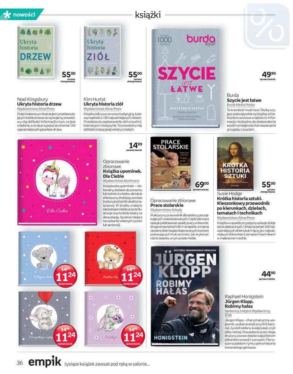 Gazetka promocyjna empik str. 36