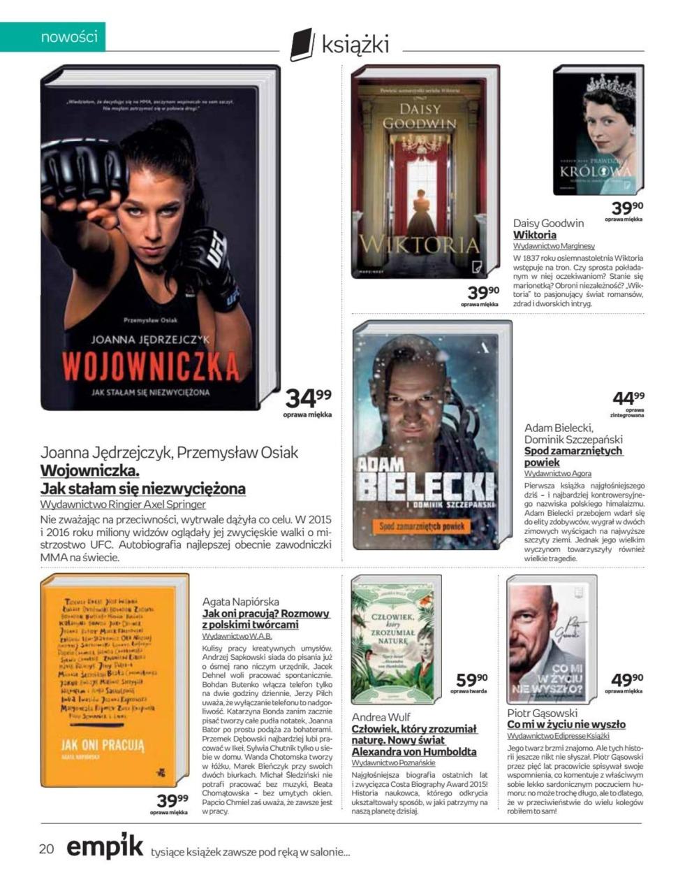Gazetka promocyjna empik str. 20
