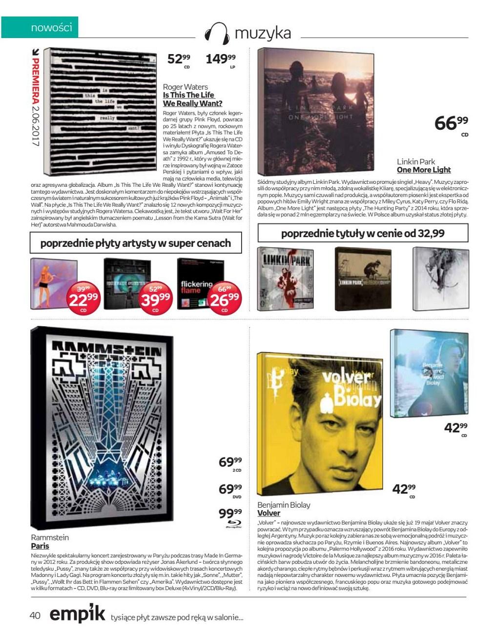 Gazetka promocyjna empik str. 40
