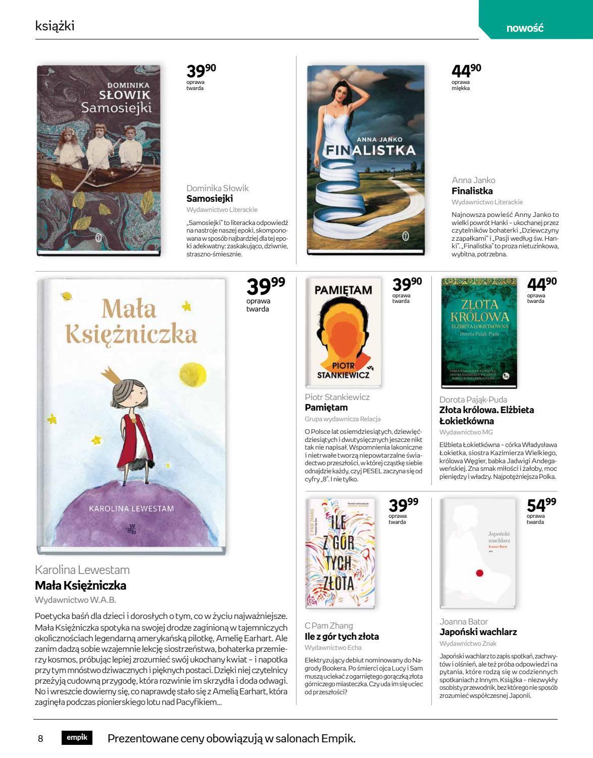 Gazetka promocyjna empik str. 8