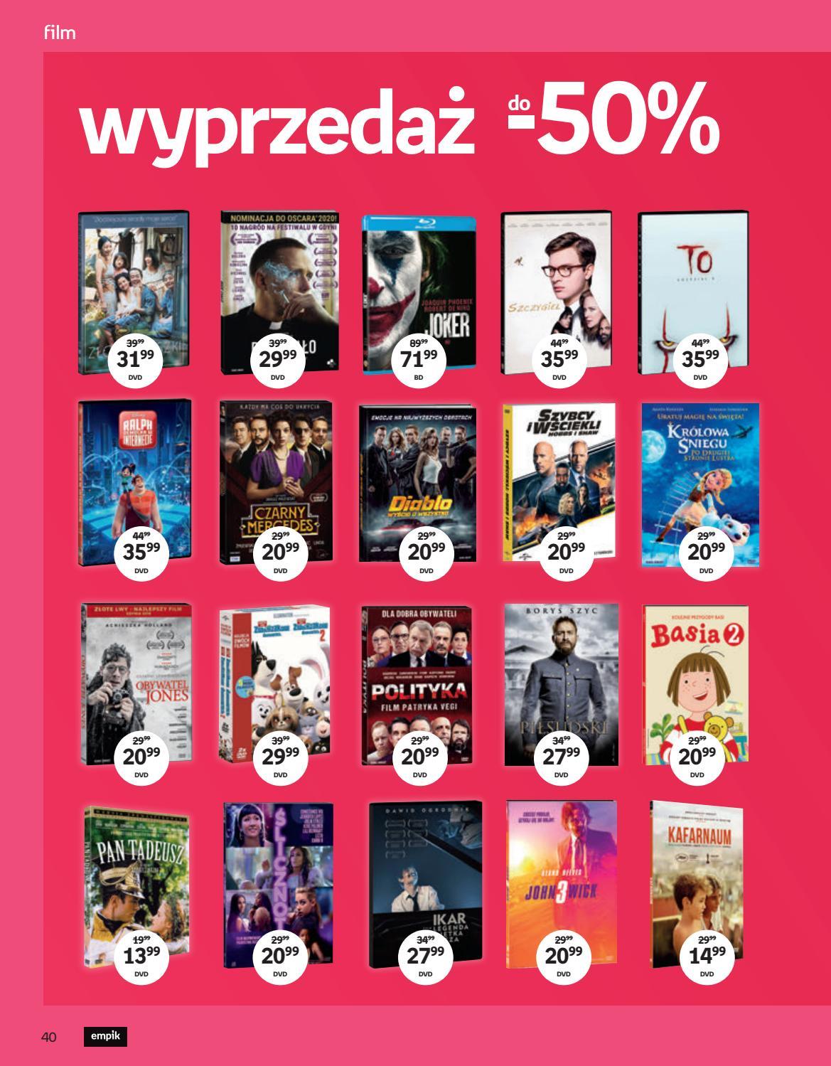 Gazetka promocyjna empik str. 40