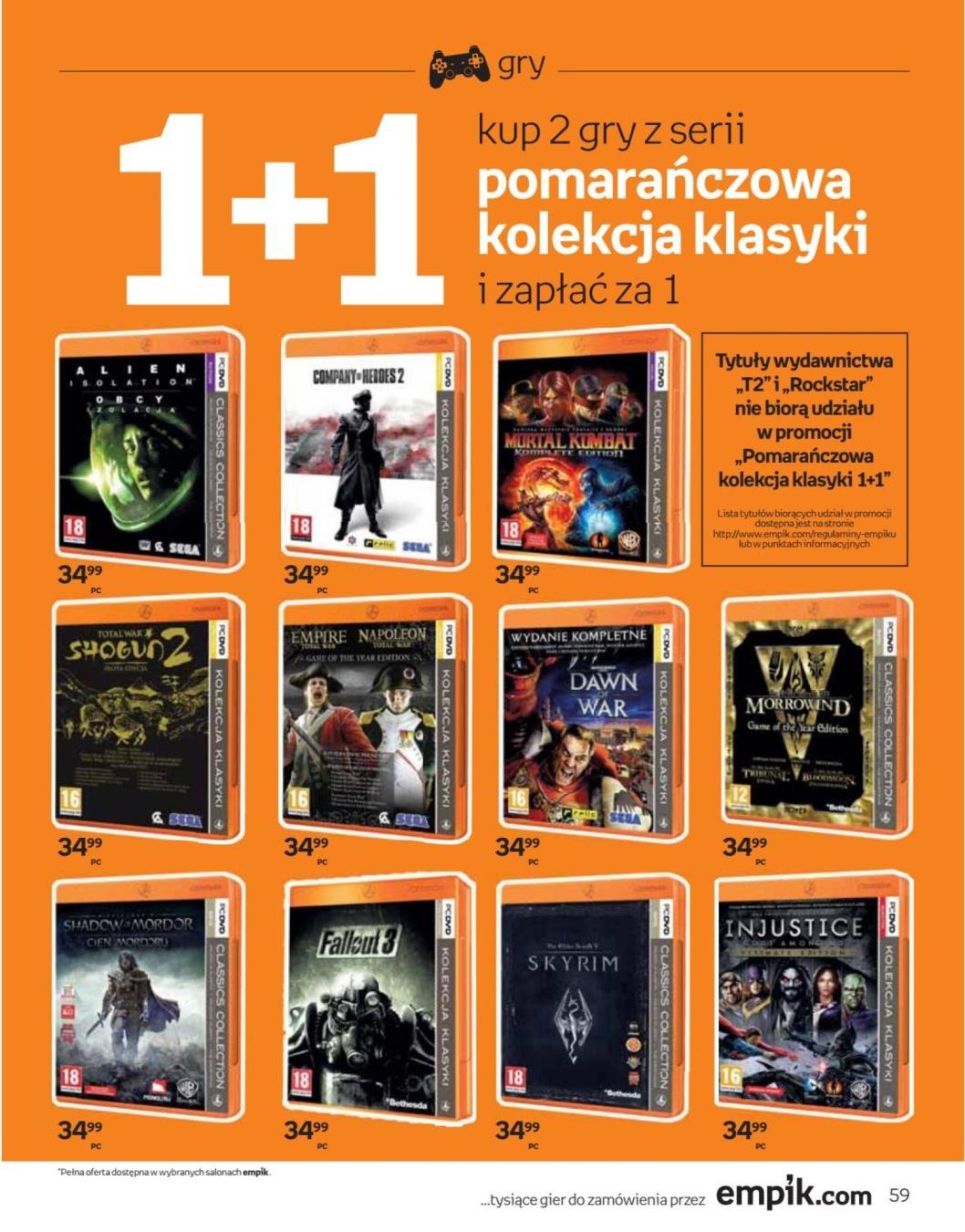 Gazetka promocyjna empik str. 59