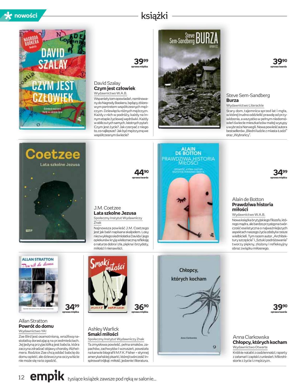 Gazetka promocyjna empik str. 12