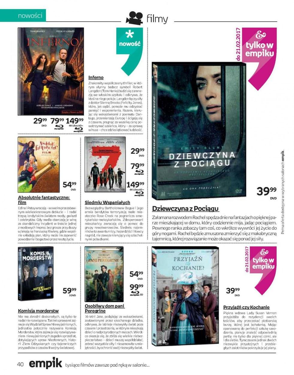 Gazetka promocyjna empik str. 40