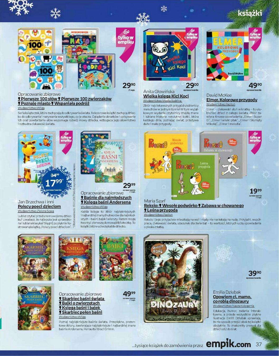 Gazetka promocyjna empik str. 37