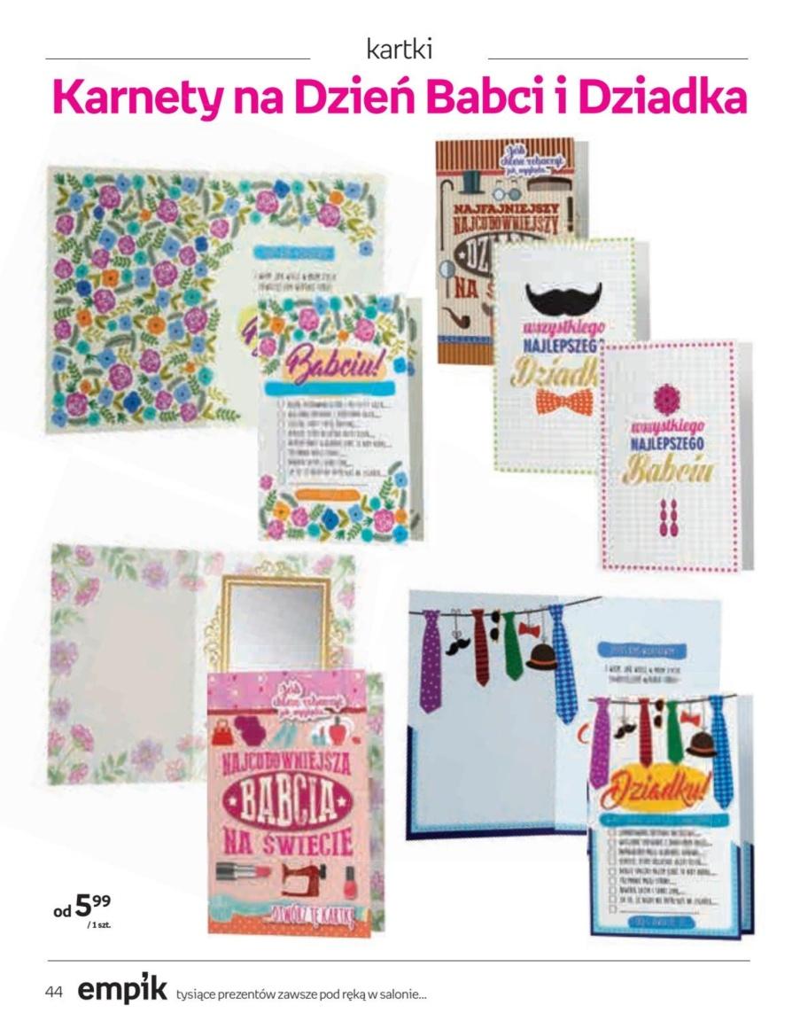 Gazetka promocyjna empik str. 44