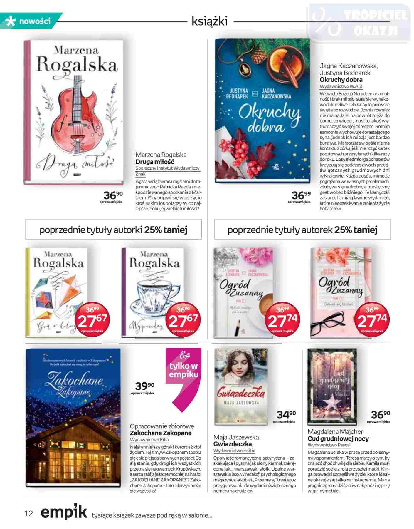 Gazetka promocyjna empik str. 12