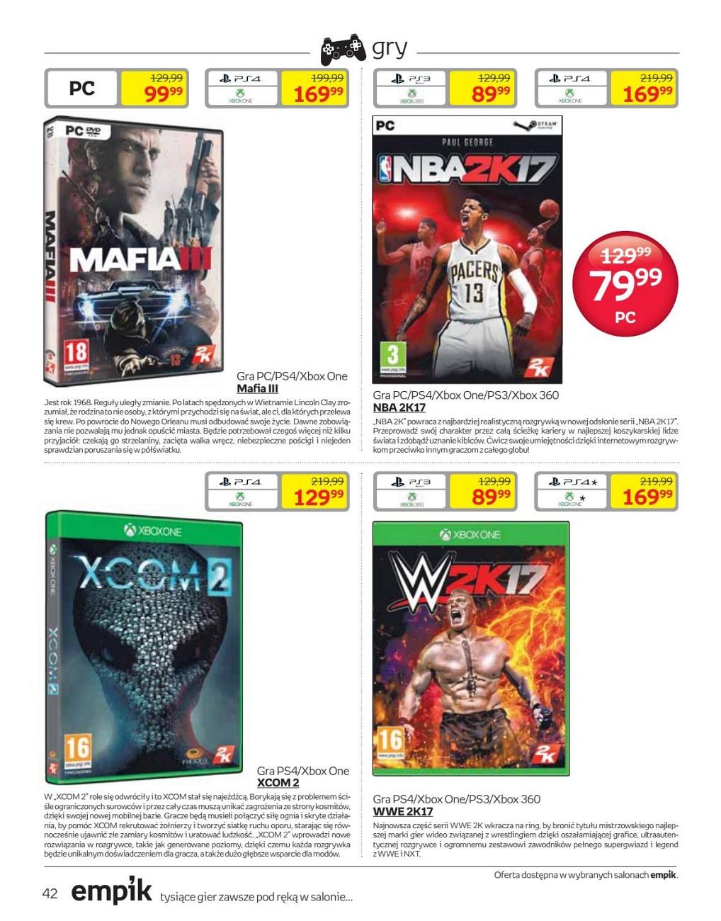 Gazetka promocyjna empik str. 42