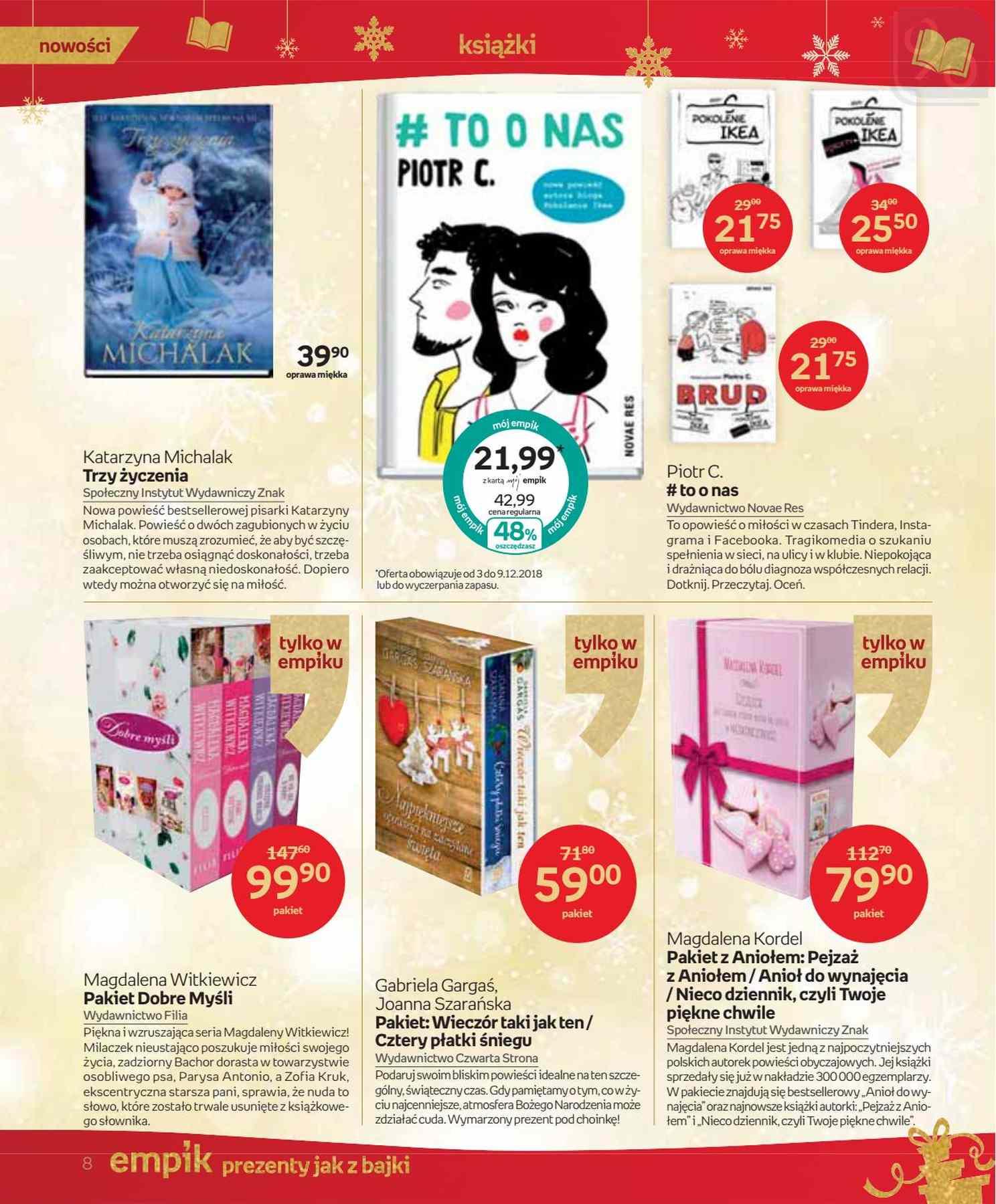 Gazetka promocyjna empik str. 8