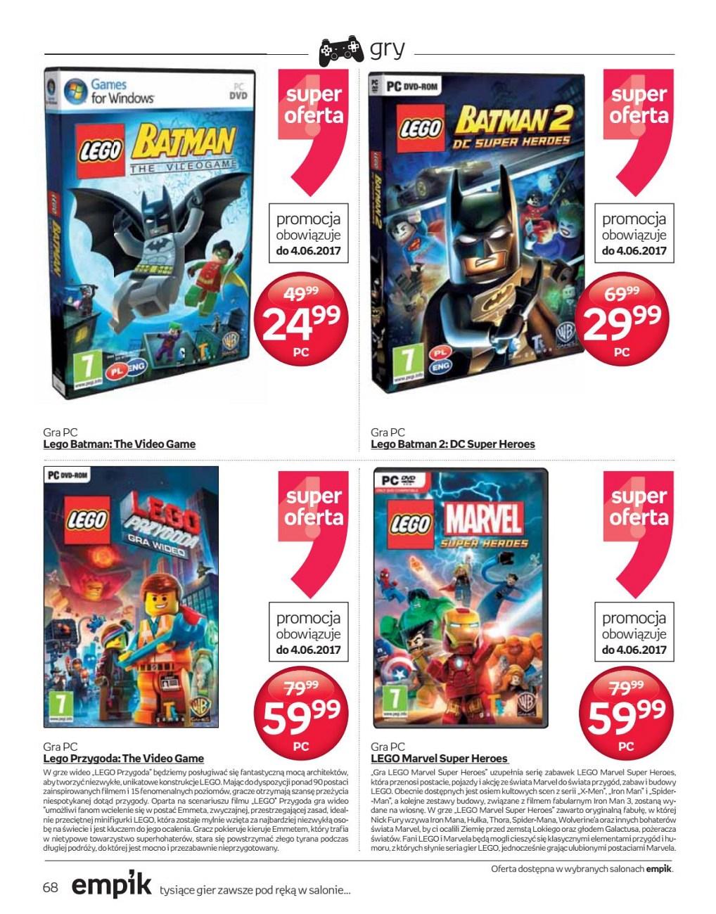 Gazetka promocyjna empik str. 68