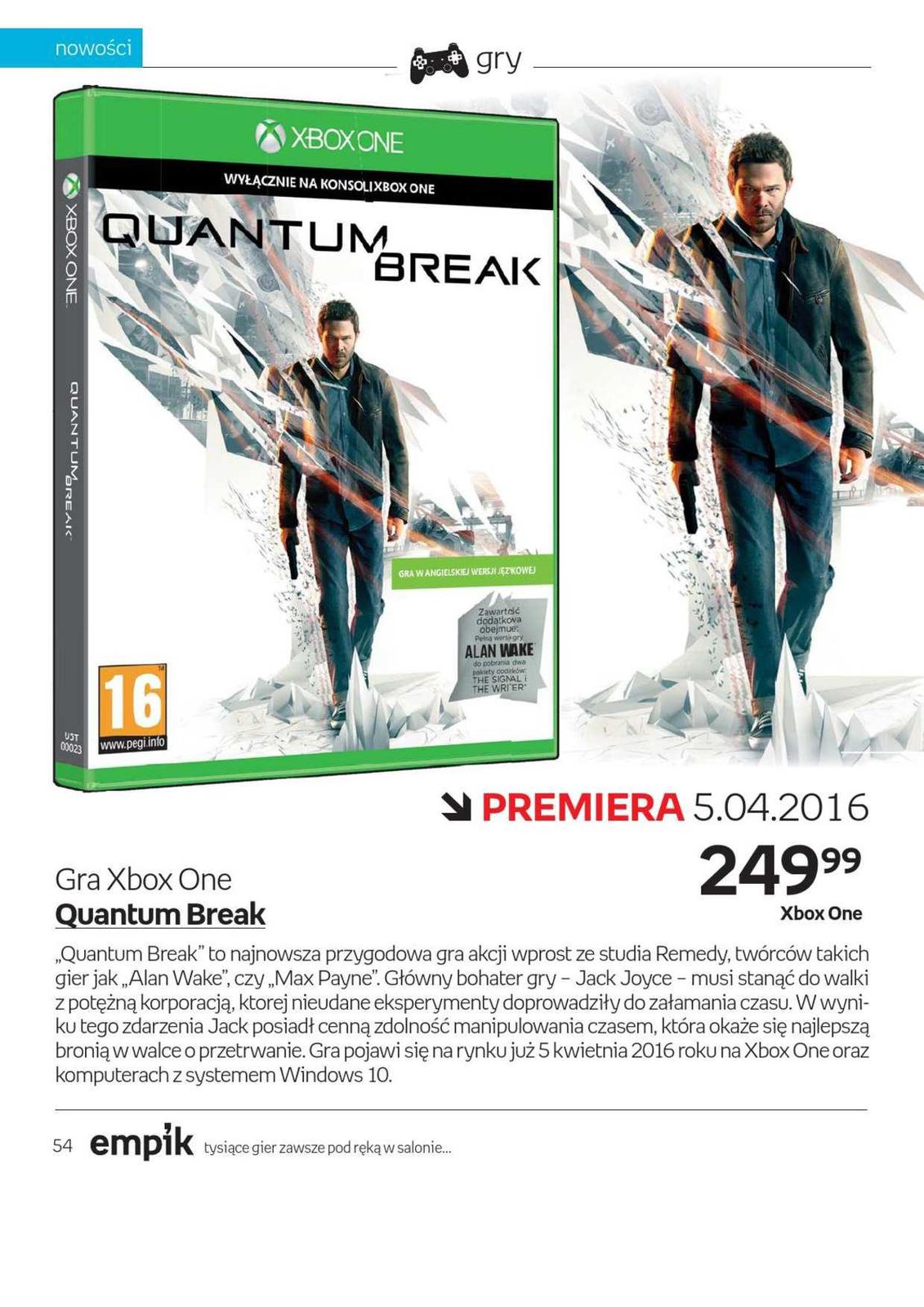 Gazetka promocyjna empik str. 54