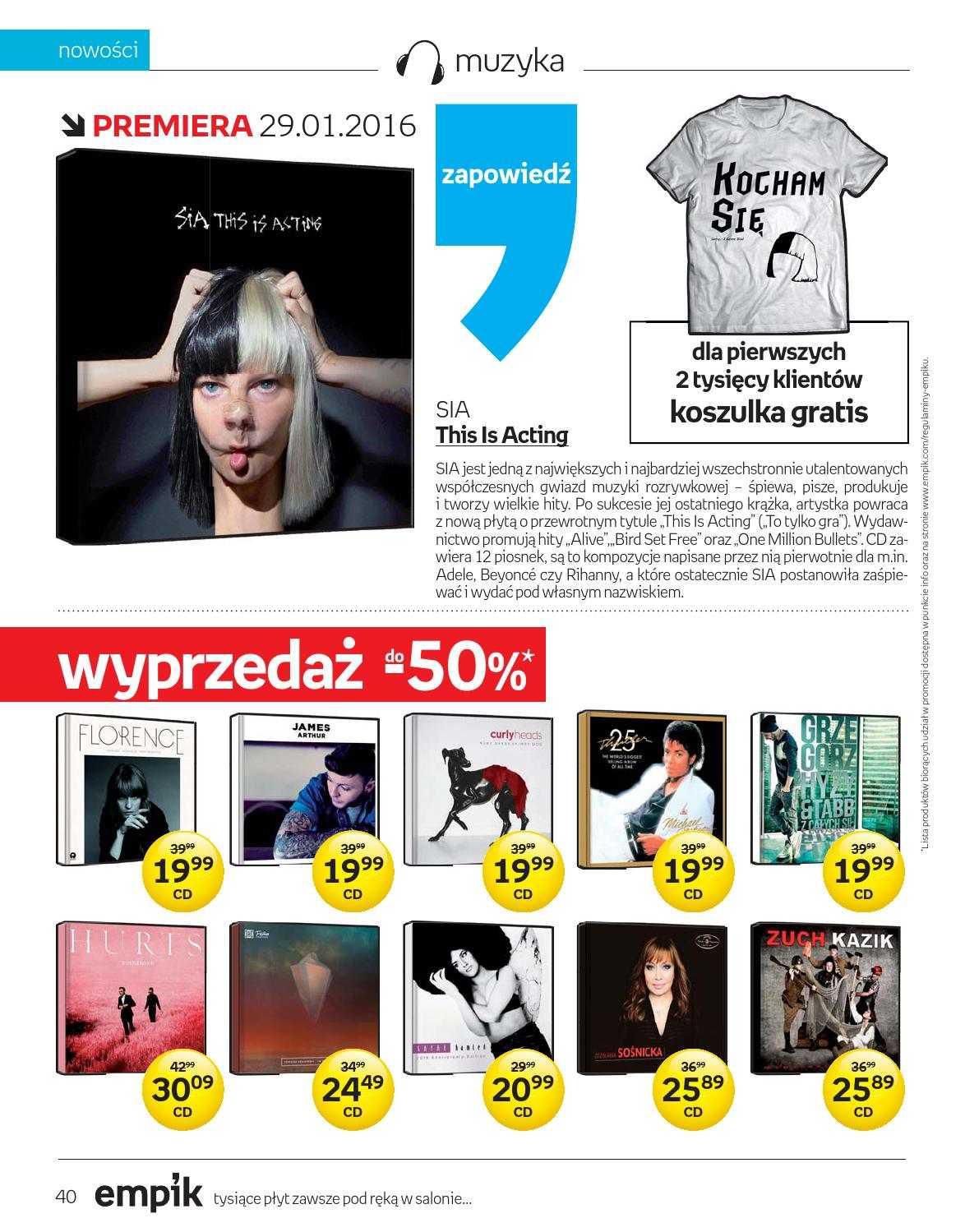Gazetka promocyjna empik str. 40