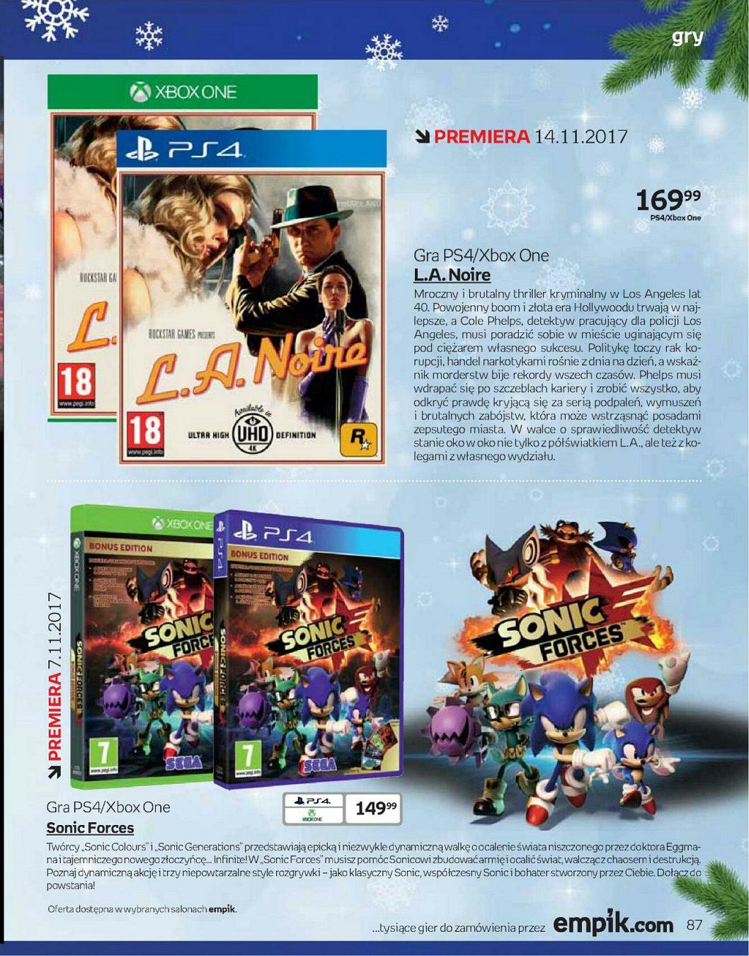 Gazetka promocyjna empik str. 87