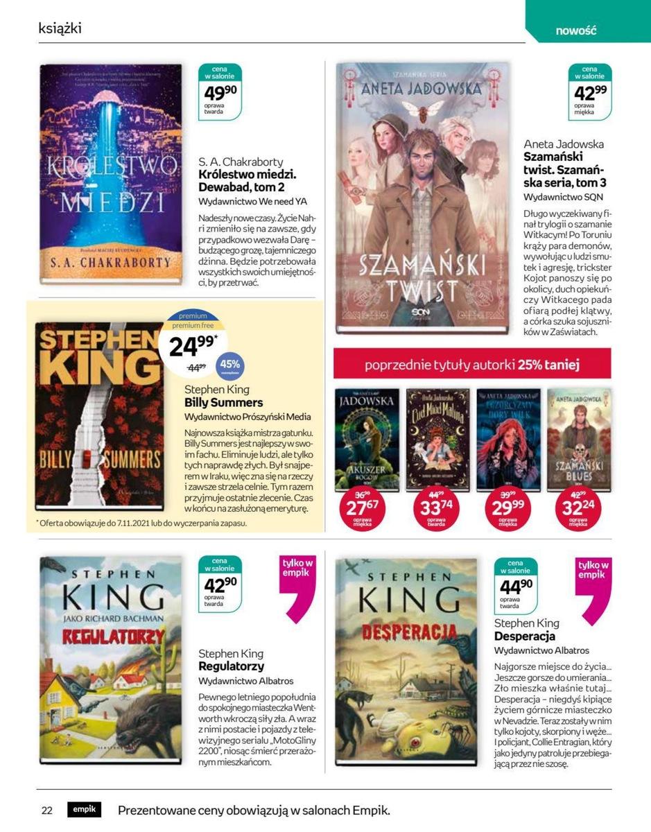 Gazetka promocyjna empik str. 22
